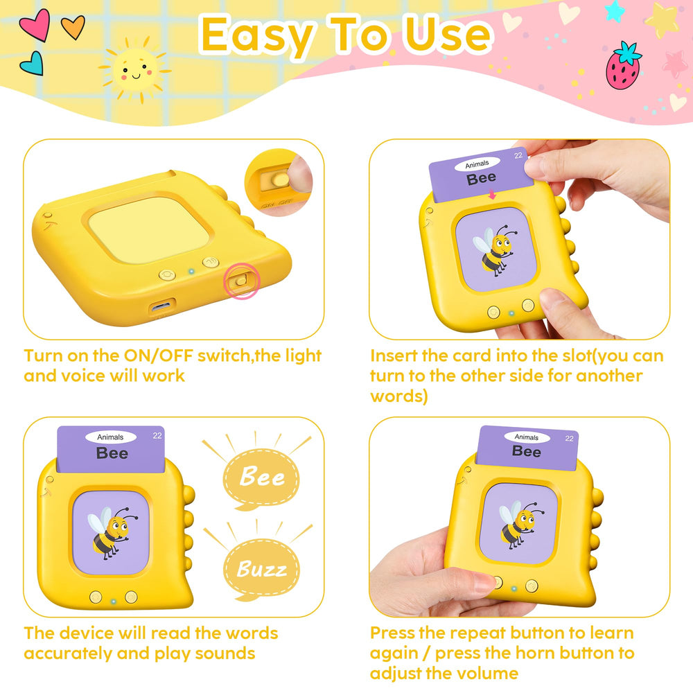 Kuovei transport cards encourage recognition and naming during guided playtime