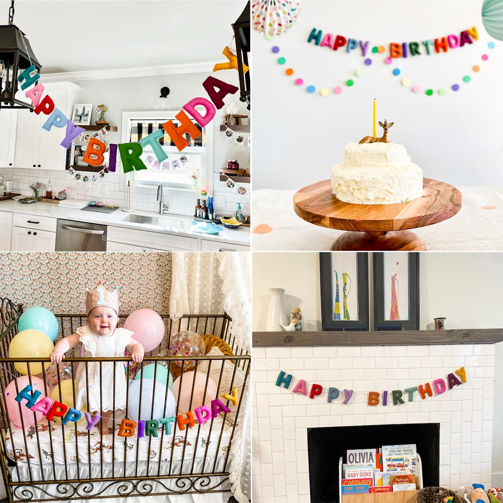 KUQJJQU durable reusable birthday decor for future celebrations