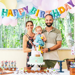 KUQJJQU reusable felt banner saves party décor time and waste.
