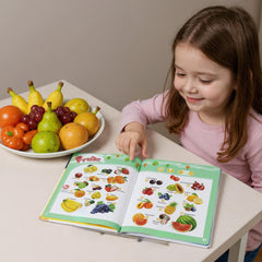 Kuriory English Words Sound Book portable design ideal for travel