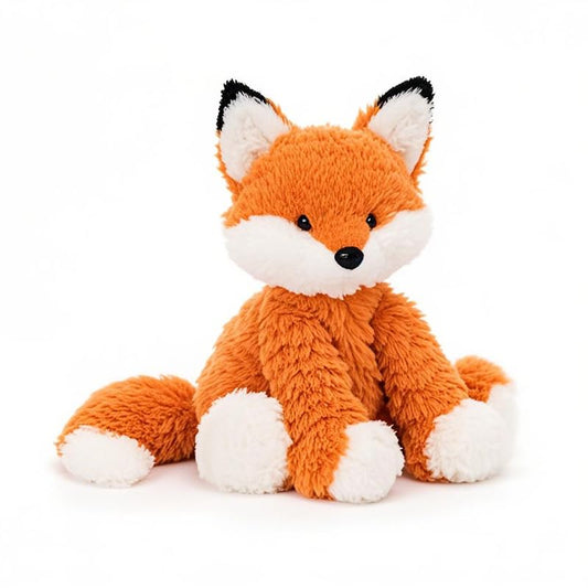 KUUDESOXX fox plush for cuddling and soft decor.