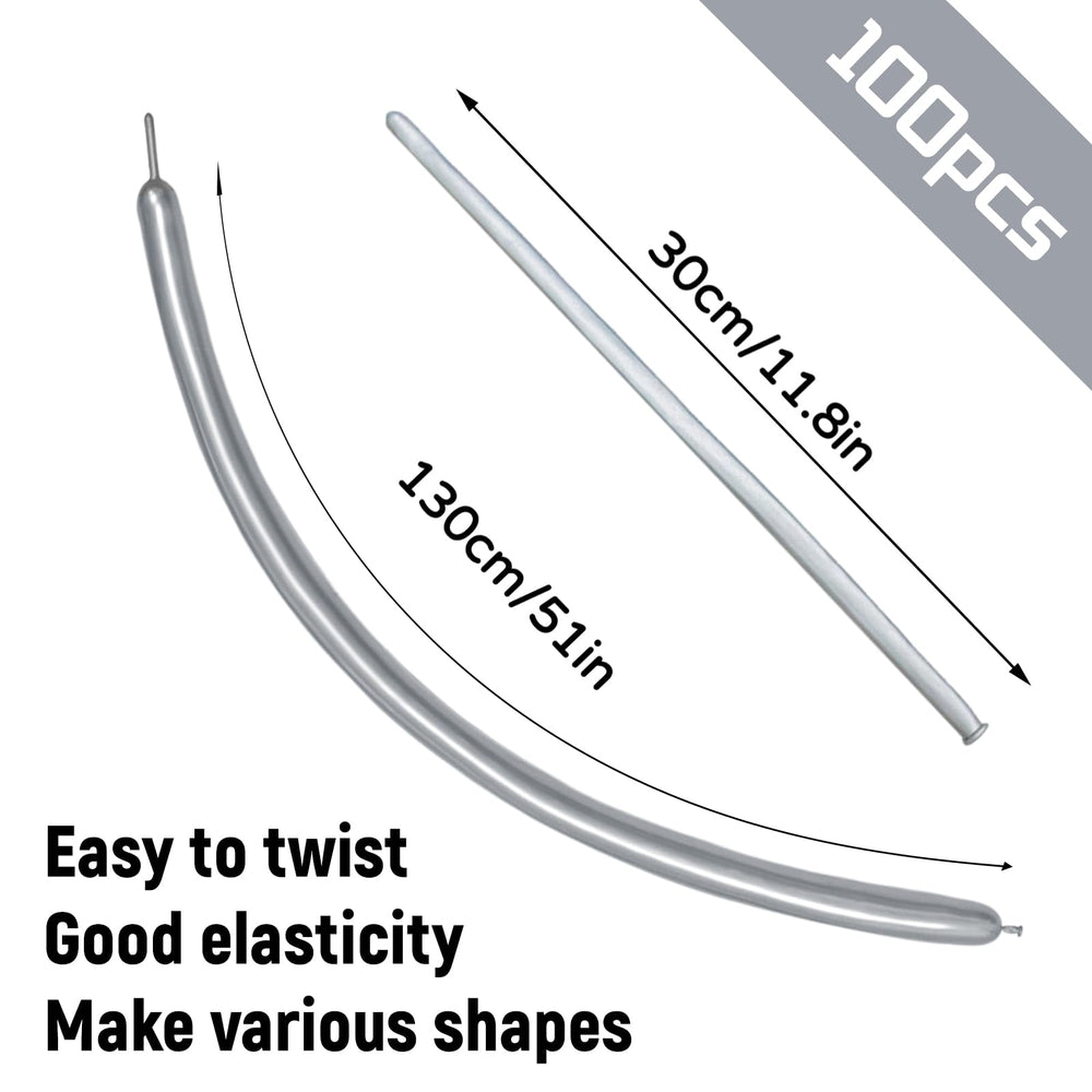 KUULBELA 260-length twisting balloon ideal for versatile animal art.