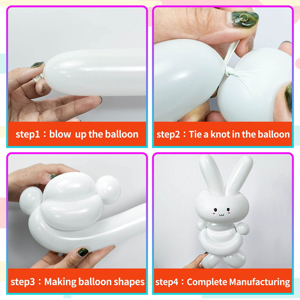 KUULBELA easy-to-pair balloons with other shapes for varied, vibrant designs
