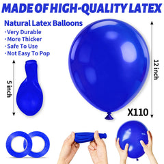 KUULBELA blue balloons in clusters for eye-catching centerpieces.