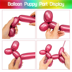 KUULBELA DIY balloon flowers and animals for festive crafts