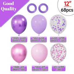 KUULBELA macaron pink balloon adds soft, elegant color to any party scheme.