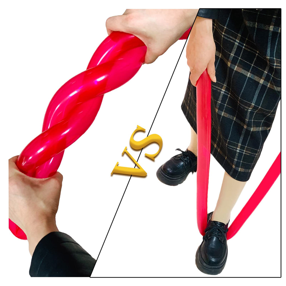 KUULBELA red 260 balloons animal figures for creative balloon art