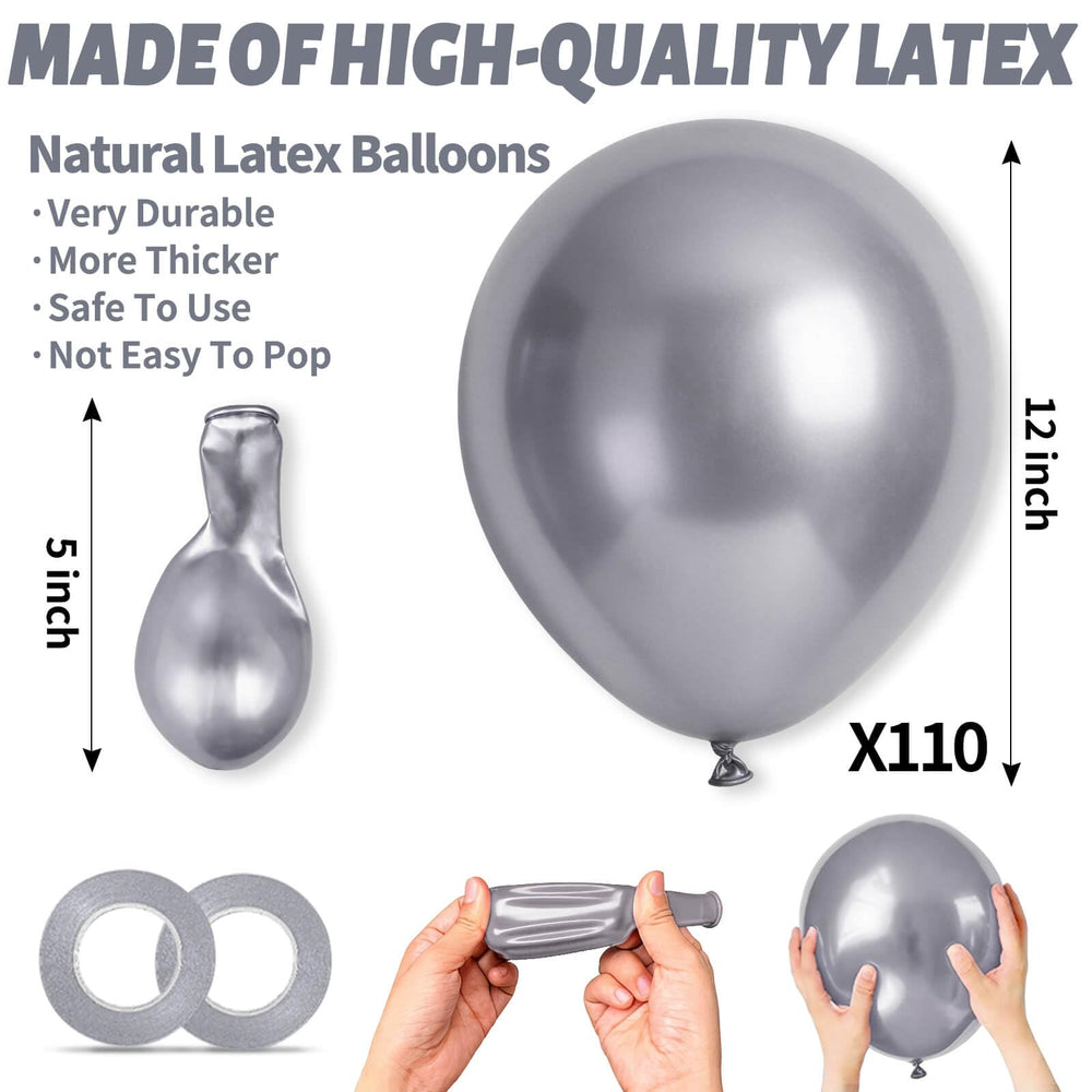 KUULBELA ribbons included to add color accents to balloon décor.