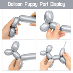 KUULBELA sturdy latex balloon designed for durable modeling and reuse.