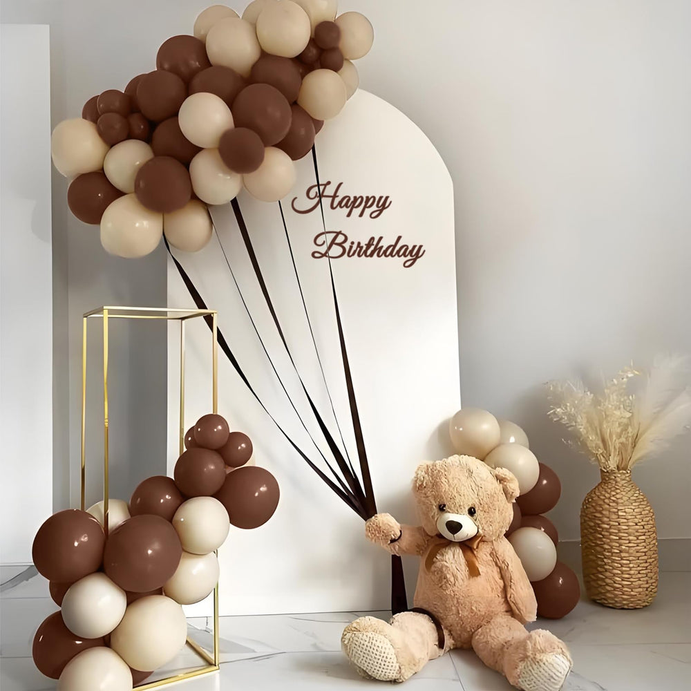 KUULBELA brown party balloons for wedding decor and festive atmosphere.
