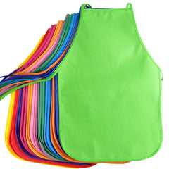 KUUQA apron size 13 by 19 inches fits children aged 3 to 5 for mess-free projects.
