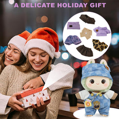 Kuvanspok gift idea for doll lovers with creative outfits.