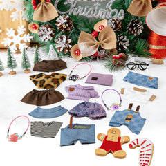 Kuvanspok tailored-fit 17cm doll outfits ensure snug wear.