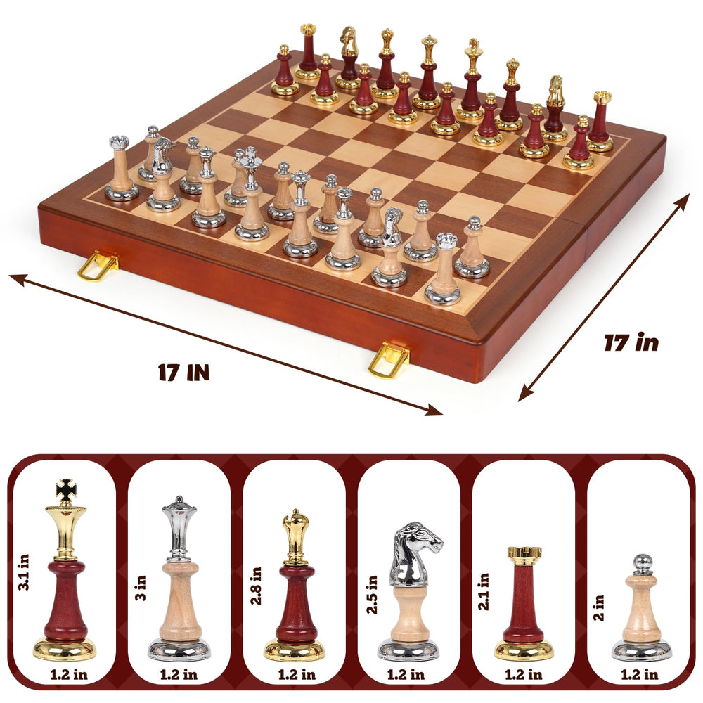 Kvintes gift-ready chess set ideal for holidays or birthdays