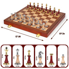 Kvintes gift-ready chess set ideal for holidays or birthdays