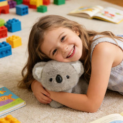 KWQBWQF koala plush with expressive eyes sparks imaginative play.