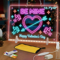 Kyclums Lumiboard LED drawing board with seven colors for vibrant doodling