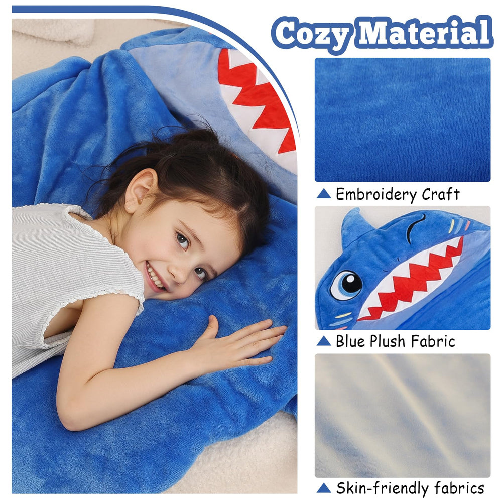 Kyerlish large 68x26 sleeping bag ideal for kids 3-12.