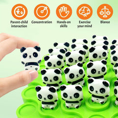 kykake Panda Balance Game Frog pieces ready for counting practice