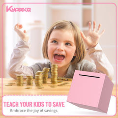 Kypeeka gift-friendly design makes a practical, decorative savings companion.