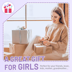 Kypeeka unbreakable savings box with purple design in gift-ready packaging.