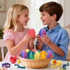 KZPPZ dragon-egg-colorful-set highlights vibrant colors ideal for gifts and table accents