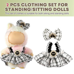 La Bubu on-doll display shows a complete outfit for playtime inspiration.