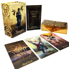 La Muci Baroque Magnetic box interior features full-color print for an elegant reveal.