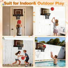 Laapee includes three mini balls and an air pump for quick play