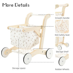 Labebe Push Walker seat for dolls highlights pretend play