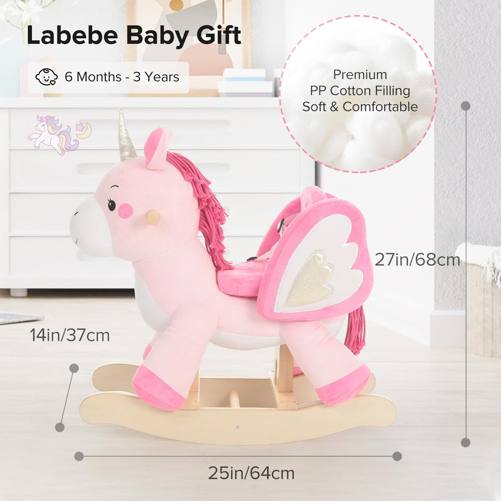 Labebe assembly image shows simple tool-free setup for quick enjoyment.