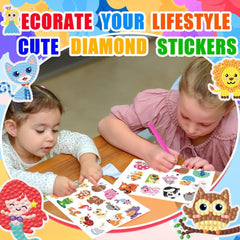 Labeol Diamond Art Kit Easy DIY Craft for Kids—great for concentration and hands-on learning.
