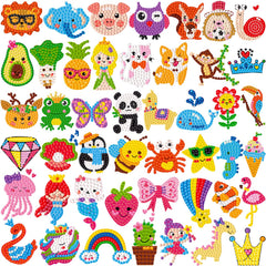 Labeol Diamond Art Kit Lovely Animal cover promotes kid-friendly creativity.
