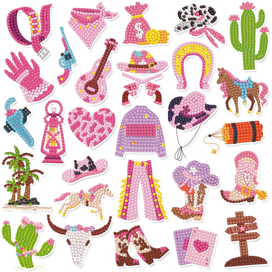 Labeol Excavator diamond art canvas for focused, kid-friendly creativity.