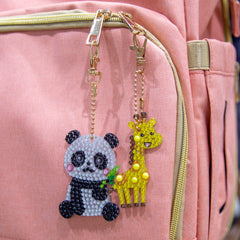 Labeol GEM keychains koala design; high-quality sparkle adds charm