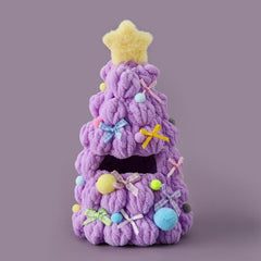 Labubu crochet outfit detail for 17cm doll; durable stitching for long-lasting dress-up