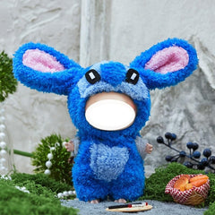 Labubu 17cm doll hairpin complements the dress for cute styling.