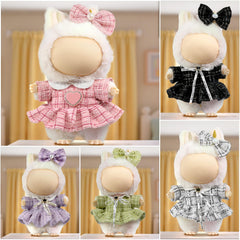 LABUBU 17cm doll outfit ensemble showcases premium craftsmanship for display or play