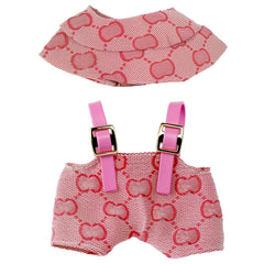 LABUBU bow tie for 17cm doll, adds charming outfit detail.