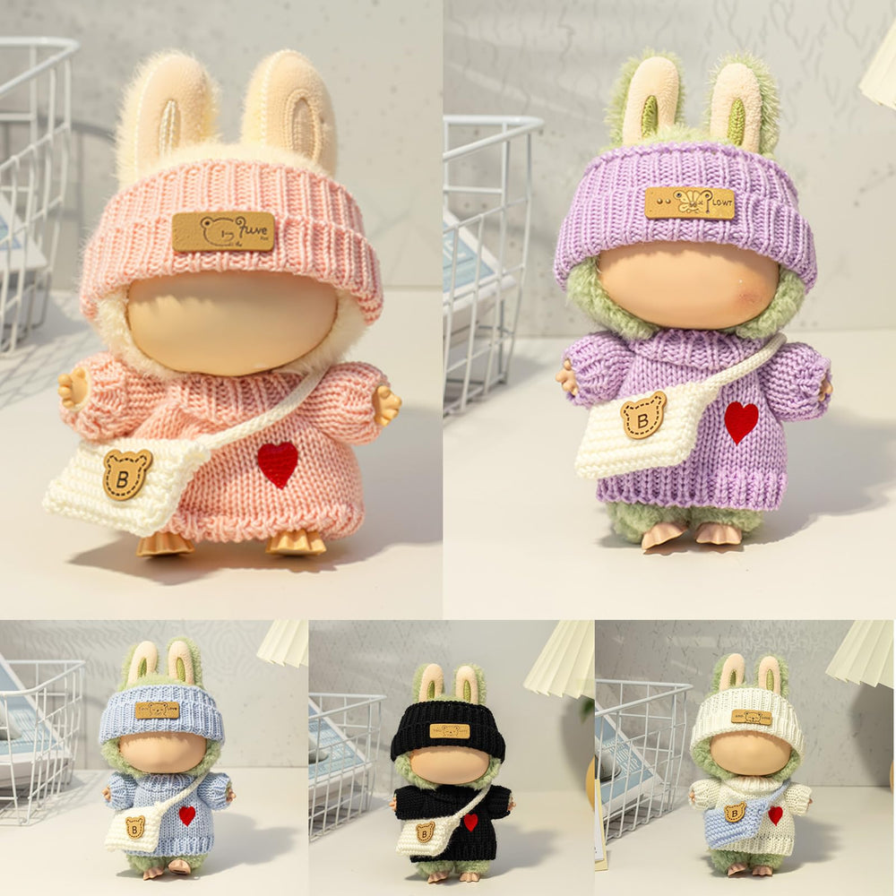 LABUBU mini bag accessory for 17cm dolls, completes outfit