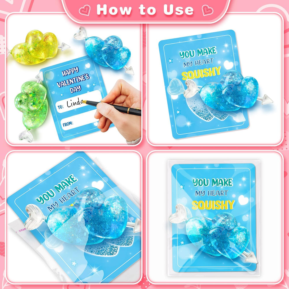 LACCHOUFEE classroom prize set image with cards and stress balls ready to share.