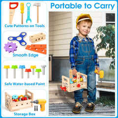 LACCHOUFEE screwdriver supports logical assembly and fine motor skill.