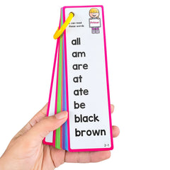 Lachilly long strip flashcards designed for comfortable holding.