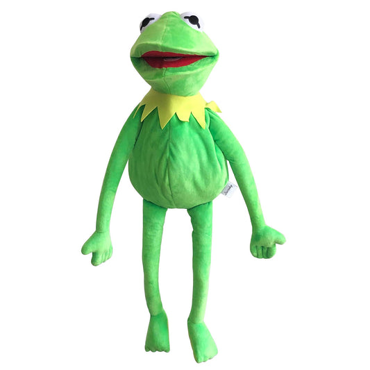 Lacroky Kermit hand puppet with movable mouth for expressive play