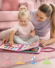 LADFAR Busy Board travel-friendly with carry handle for trips