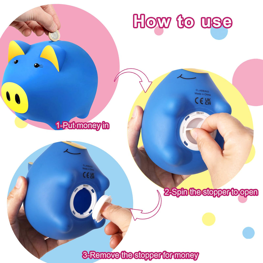 Laebuild Magic Piggy Bank gift-ready packaging makes gifting easy.