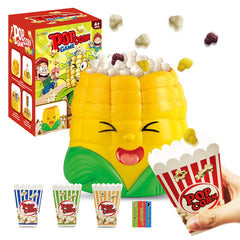 LAFALA Kids Board Game popcorn cups catching kernels during family night fun
