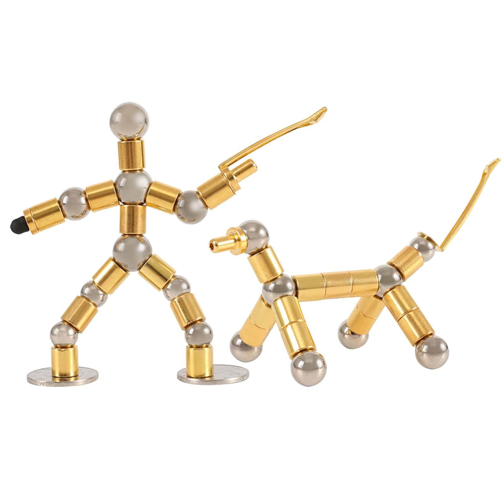 Lafoxla pen includes 12 steel balls for dynamic arrangements