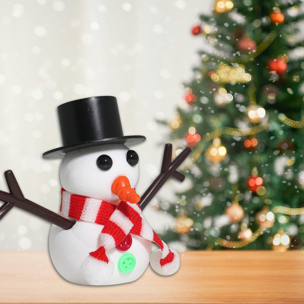 LAHAND small broom, bell, and sign decorate your snowman scene.