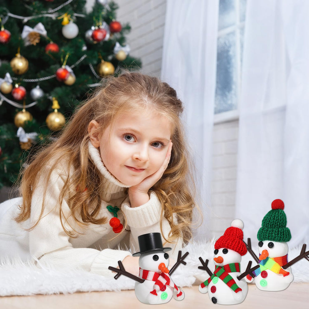 LAHAND dry snowmen serve as winter decor without melting.